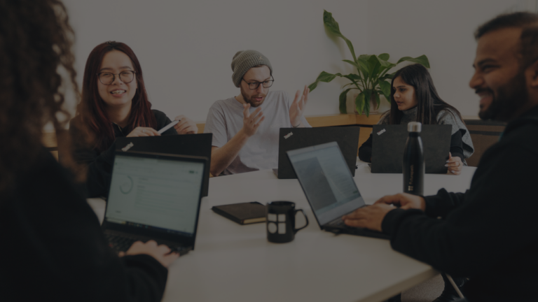 employees in the office